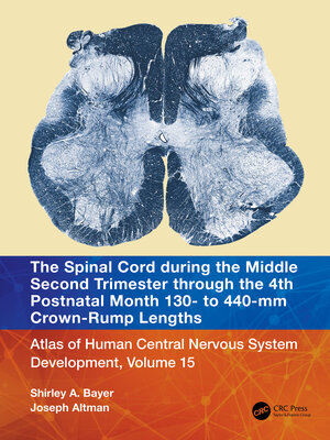 cover image of Atlas of Central Nervous System Development, Volume 15